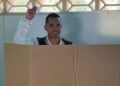Al ejercer su voto, candidato opositor a la Alcaldía de Mejía destacó talante democrática de su pueblo