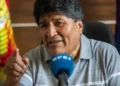 Evo Morales dice que el oficialismo prepara un «fraude» electoral con apoyo de extranjeros