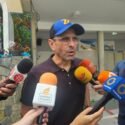 Capriles: “Si luego de este ciclo electoral, tengo que hablar con Maduro para que liberen a un preso político, no tengan duda de que lo haré”