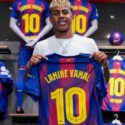 Lamine Yamal hereda el número 10 de Messi, Maradona, Ronaldinho y Romario (+Video)