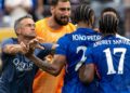 Luis Enrique sobre la tangana final: "Mi intención era separar a los jugadores"