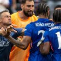 Luis Enrique sobre la tangana final: "Mi intención era separar a los jugadores"