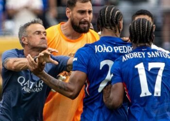 Luis Enrique sobre la tangana final: "Mi intención era separar a los jugadores"