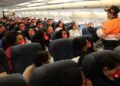 205 migrantes venezolanos regresan a su país en un vuelo procedente de Honduras