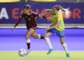 Brasil gana a una complicada Venezuela con goles de Amanda Gutierres y Duda Sampaio