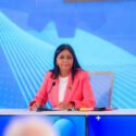 Delcy Rodríguez aseguró que el gobierno solo está "pendiente" de los barcos con crudo que salen de los puertos