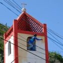 Asociación de Sardineros y Alcaldía de Arismendi realizaron labores de arreglo en iglesia de El Morro