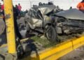 Hombre perdió la vida al impactar vehículo contra un poste en la avenida Cancamure de Cumaná