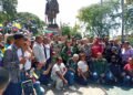Plaza Bolívar de Barcelona lució concurrida en el inicio del proceso de  alistamiento militar 