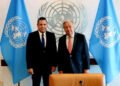 Embajador de Venezuela ante la ONU se reunió con Guterres y le pidió pronunciarse sobre despliegue de EEUU