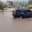 Algunas calles de Sotillo estuvieron anegadas por causa de la lluvia