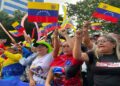Milicianos marcharon "para defender la patria" en respuesta a llamado de Maduro