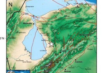 Un sismo de 5,4 sacude el oeste de Venezuela