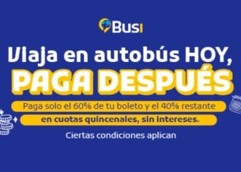 Busi Boletos incluye nuevo sistema de pago en cuotas para pasajes de autobús