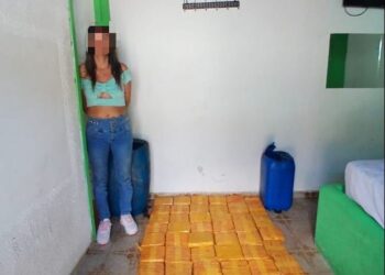 La PNB de Venezuela detiene a una ciudadana colombiana con 33 kilos de marihuana