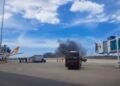 Se registró un accidente en el aeropuerto Simón Bolívar de Maiquetía