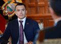 El presidente Noboa denuncia el Estatuto Migratorio entre Ecuador y Venezuela
