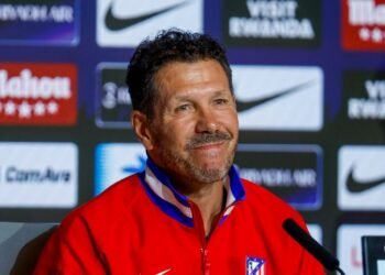 Simeone cuida la recuperación del equipo en la última sesión antes del derbi