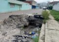 En Tierra Adentro claman por rehabilitación de una calle donde repararon tubería de agua