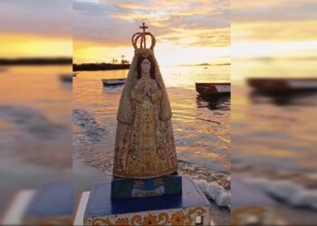 Virgen de Valle hecha en madera reaviva la fe en la Aldea de los Pescadores de Puerto La Cruz (+Video)