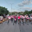 Club Cerbatana realizó “rodada rosa” en el mes de la prevención del cáncer de mama
