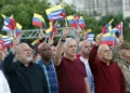 El Gobierno cubano encabeza un acto multitudinario a favor de Venezuela