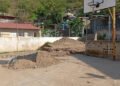 Vecinos solicitan apoyo a la alcaldía para remover exceso de lodo en cancha de Bello Monte