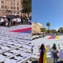 Venezolanos protestan en Roma por la libertad de los presos políticos