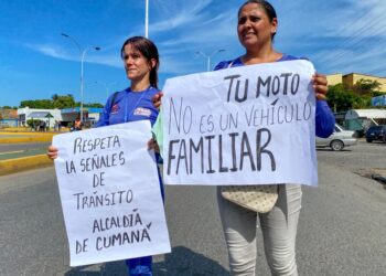 Desplegaron campaña de concienciación a conductores y peatones en el municipio Sucre