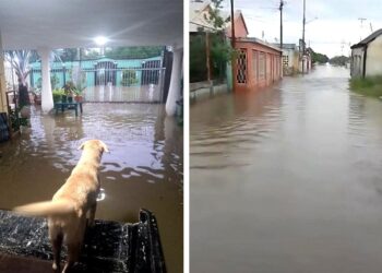 Fuertes lluvias generan inundaciones en varias parroquias de Cabimas
