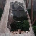 Vecinos de La Pica de Evaristo I denuncian que pasarela presenta un cráter que impide la circulación