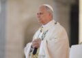 Papa León pide a los nuevos santos que intercedan por Ucrania "y otros lugares de guerra"