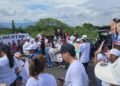 Familiares de colombianos presos en Venezuela protestaron en Puente Simón Bolívar