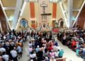 Fieles celebraron en El Pilar día de la Virgen y la elevación de la iglesia a Santuario Diocesano