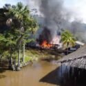 Militares de Venezuela destruyen un campamento de minería ilegal en el sur del país