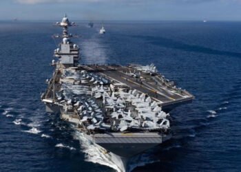 Llegó al Caribe el USS Gerald R. Ford, el mayor portaaviones de Estados Unidos