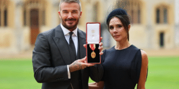 David Beckham, nombrado caballero por el rey Carlos III