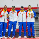 Con los tres hermanos Limardo, Venezuela gana el oro en la espada por equipos