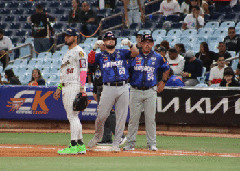 Tigres de Aragua sorprende a Leones del Caracas en el Monumental