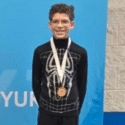 Venezolano Ian Van Ruyven se colgó la medalla de bronce en campeonato de patinaje de Canadá