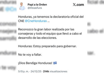 Asfura se declara "preparado para gobernar" Honduras tras ser proclamado presidente electo