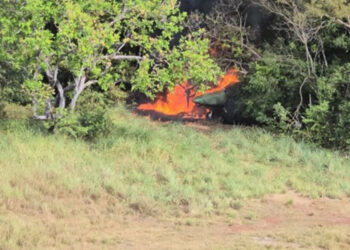 FANB destruyó una aeronave oculta en zona fronteriza con Colombia