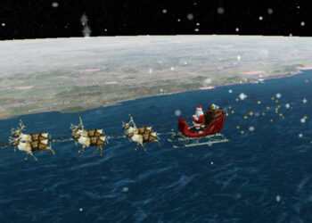 Santa Claus en la mira del Pentágono: 70 años rastreando su trineo por un error