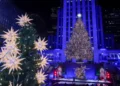 Nueva York ilumina famoso árbol navideño con villancicos de Marc Anthony y Michael Bublé (+Fotos)