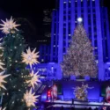 Nueva York ilumina famoso árbol navideño con villancicos de Marc Anthony y Michael Bublé (+Fotos)