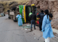 Al menos cinco muertos tras accidente de un autobús en el sur de Perú