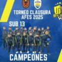 Nueva Cádiz se consagró en la categoría sub 13 del torneo, avalado por Afes