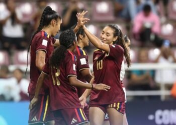 Venezuela arrolló a Perú y sigue invicta en la Liga de Naciones Femenina
