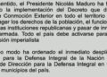 Maduro declara estado de conmoción exterior en Venezuela tras "agresión militar" de EE.UU.