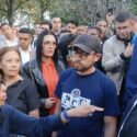 Universitarios confrontaron a Delcy Rodríguez en la UCV para exigir la liberación de presos políticos